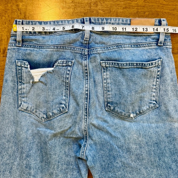 PAIGE Cindy Light Blue Straight Leg Jeans - Picture 5 of 7